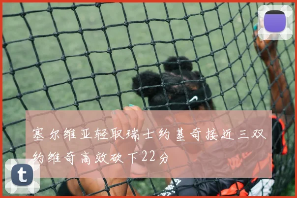 塞尔维亚轻取瑞士约基奇接近三双约维奇高效砍下22分